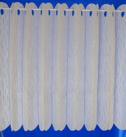 View Item White Vertical Lace Blind (72" x 36")